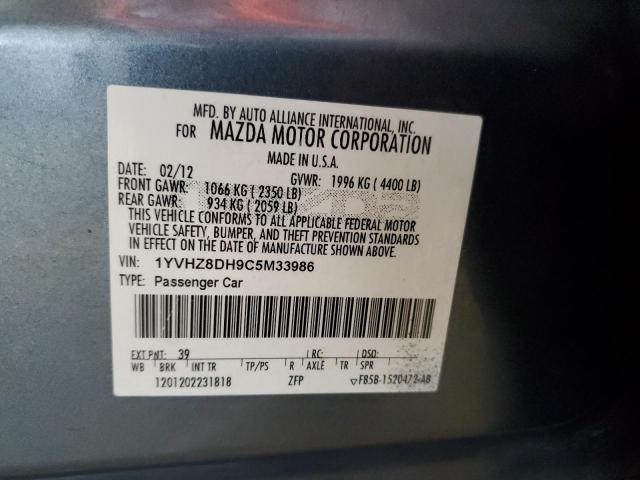 2012 MAZDA 6 I - 1YVHZ8DH9C5M33986