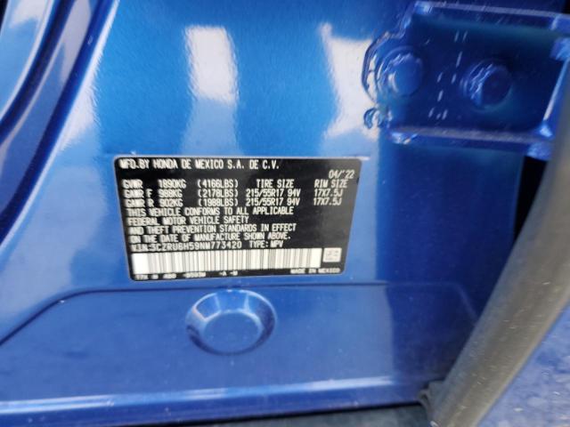 2022 HONDA HR-V EX - 3CZRU6H59NM773420