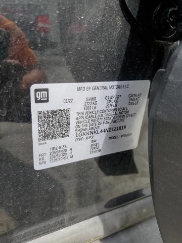 2022 GMC ACADIA SLE 1GKKNKL44NZ121819