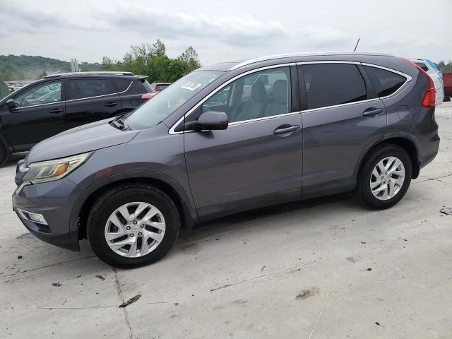 HONDA CR-V EXL 2015 charcoal  gas 5J6RM4H79FL047727 photo #1