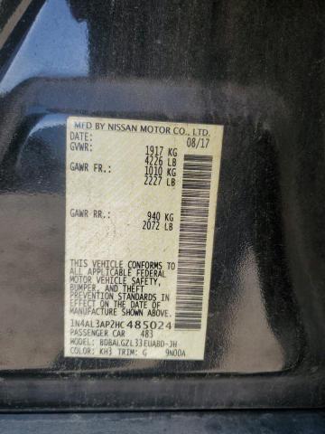 2017 NISSAN ALTIMA 2.5 - 1N4AL3AP2HC485024