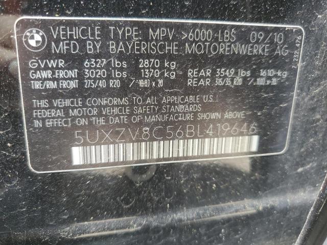 5uxzv8c56bl419646 - 2011 Bmw x5 xdrive50i - #57493515