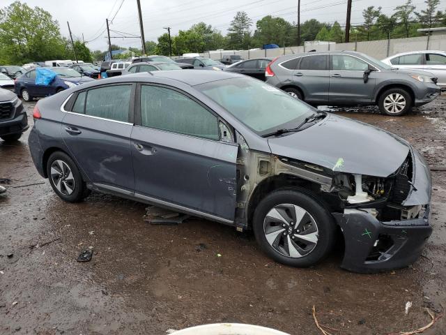 Vin: kmhc75lcxju098262, lot: 58021315, hyundai ioniq sel 20184