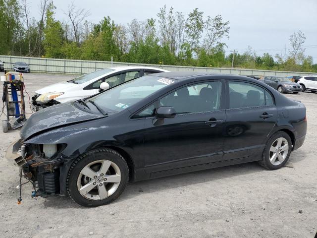 HONDA CIVIC LX-S 2010 black  gas 2HGFA1F69AH558226 photo #1