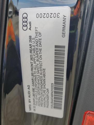 2023 AUDI S4 PREMIUM - WAUB4AF49PA010329