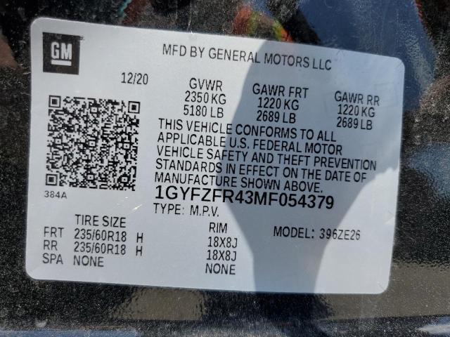2021 CADILLAC XT4 SPORT - 1GYFZFR43MF054379