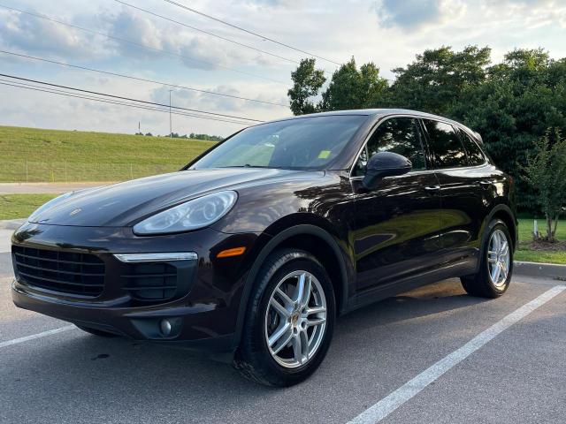 PORSCHE CAYENNE 2016 maroon 4dr spor gas WP1AA2A28GKA36464 photo #3