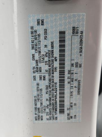 2024 FORD BRONCO BAD 1FMEE9BP8RLA22115