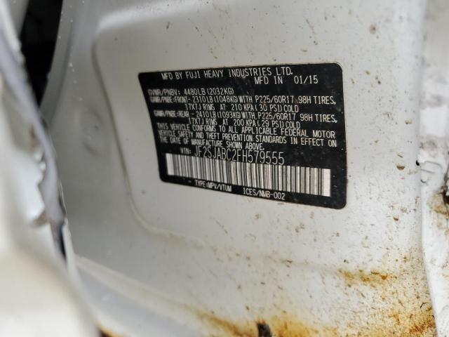 2015 SUBARU FORESTER 2 - JF2SJABC2FH579555