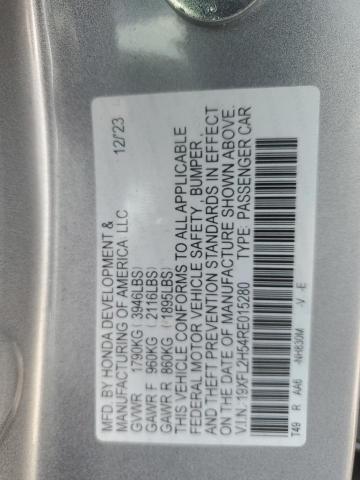 2024 HONDA CIVIC LX - 19XFL2H54RE015280