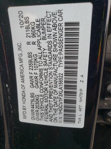 2020 HONDA ACCORD SPO - 1HGCV1F3XLA156522