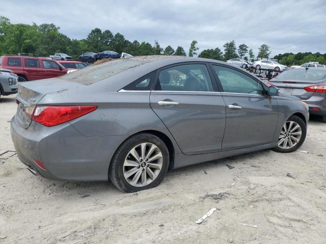 HYUNDAI SONATA 2014 gray  gas 5NPEC4AB1EH872508 photo #4