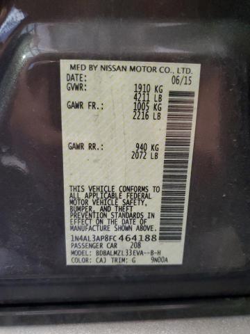 2015 NISSAN ALTIMA 2.5 - 1N4AL3AP8FC464188