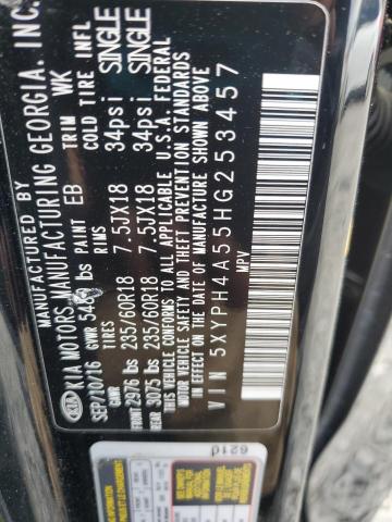 2017 KIA SORENTO EX 5XYPH4A55HG253457