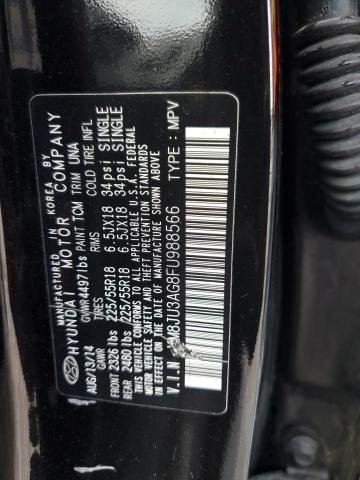 2015 HYUNDAI TUCSON LIM - KM8JU3AG8FU988566