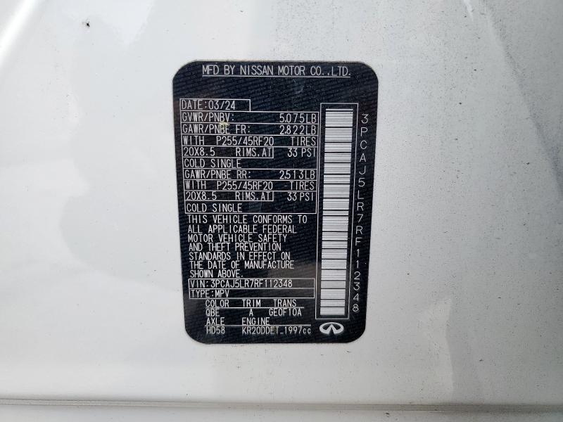 2024 INFINITI QX55 SENSO 3PCAJ5LR7RF112348