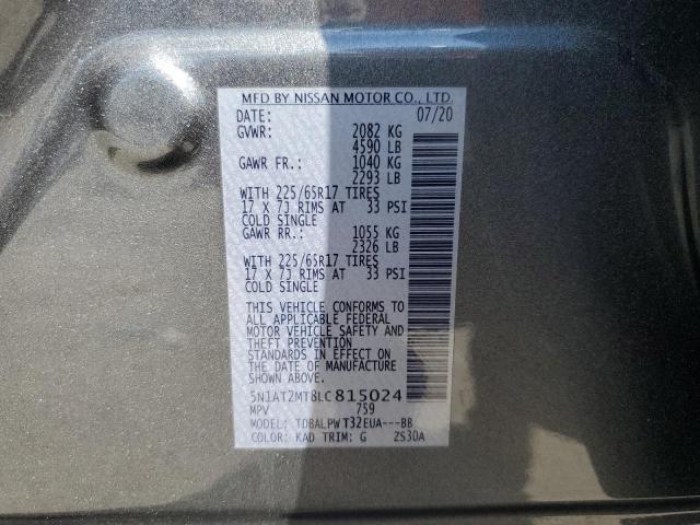 2020 NISSAN ROGUE S - 5N1AT2MT8LC815024