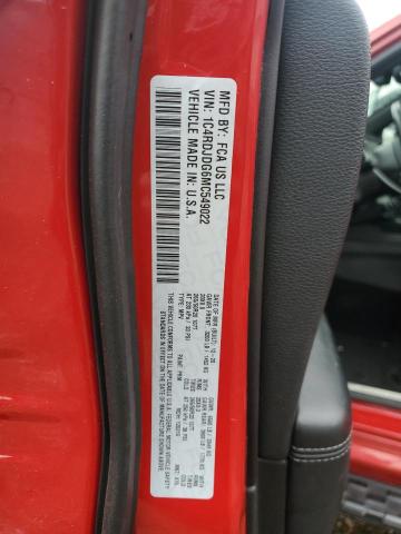 2021 DODGE DURANGO GT - 1C4RDJDG6MC549022