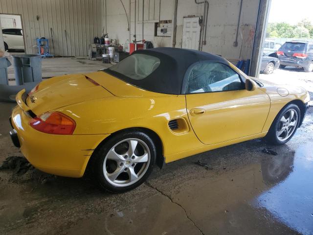 PORSCHE BOXSTER 2001 yellow  gas WP0CA29831U621709 photo #4