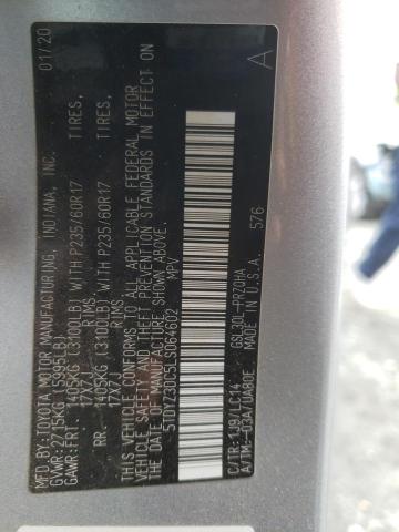 2020 TOYOTA SIENNA XLE - 5TDYZ3DC5LS064602