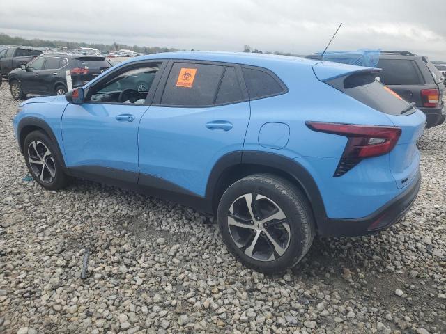 CHEVROLET TRAX 1RS 2024 blue  gas KL77LGE27RC219734 photo #3