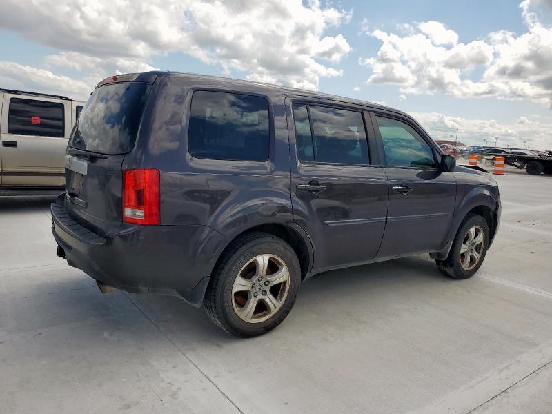HONDA PILOT EX 2013 brown  gas 5FNYF3H40DB018872 photo #4