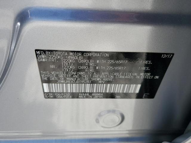 2018 TOYOTA RAV4 HV LE JTMRJREV2JD195283