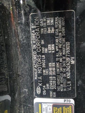 2015 KIA SOUL - KNDJN2A28F7769010