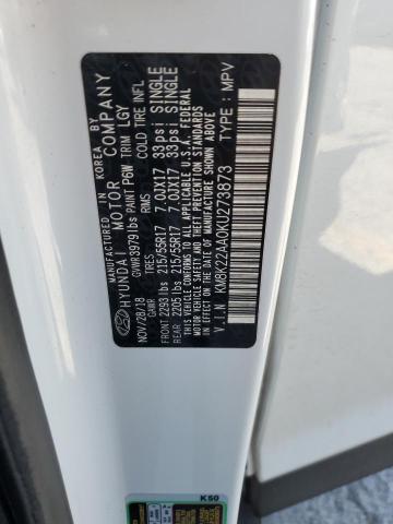 2019 HYUNDAI KONA SEL - KM8K22AA0KU273873