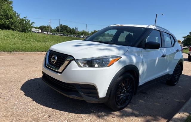 NISSAN KICKS S 2019 white  gas 3N1CP5CUXKL502608 photo #3