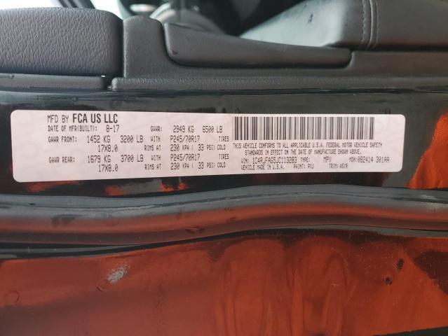 2018 JEEP GRAND CHER - 1C4RJFAG5JC113283