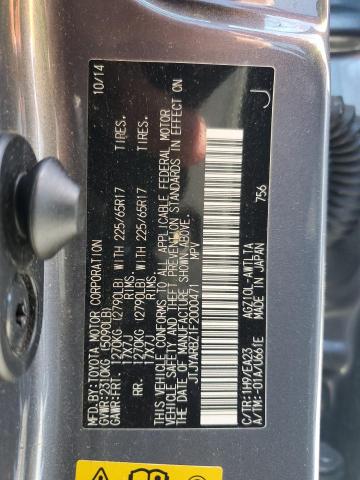 2015 LEXUS NX 200T - JTJYARBZ1F2000471