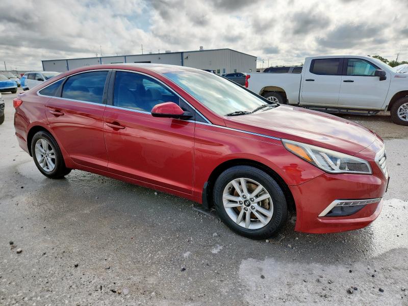 Vin: 5npe24af9fh044648, lot: 58577995, hyundai sonata se 20154