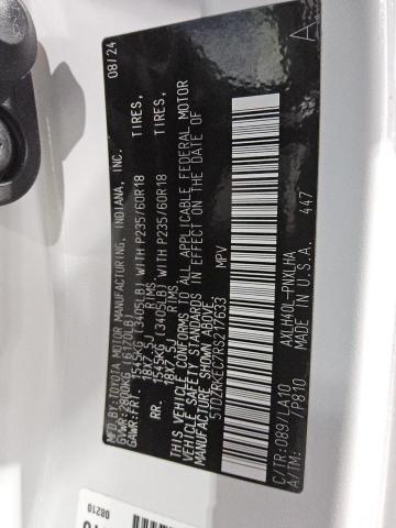 2024 TOYOTA SIENNA LIM 5TDZRKEC7RS217633