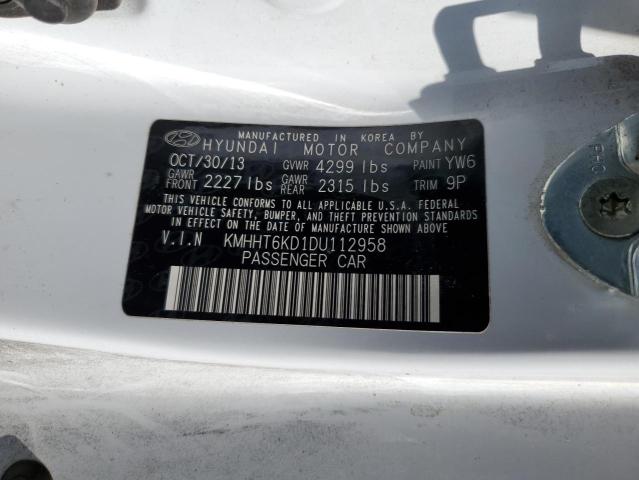 KMHHT6KD1DU112958 2013 HYUNDAI GENESIS