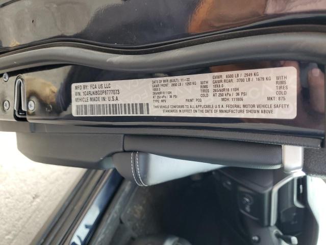 2023 JEEP GRAND CHER - 1C4RJKBG0P8777073
