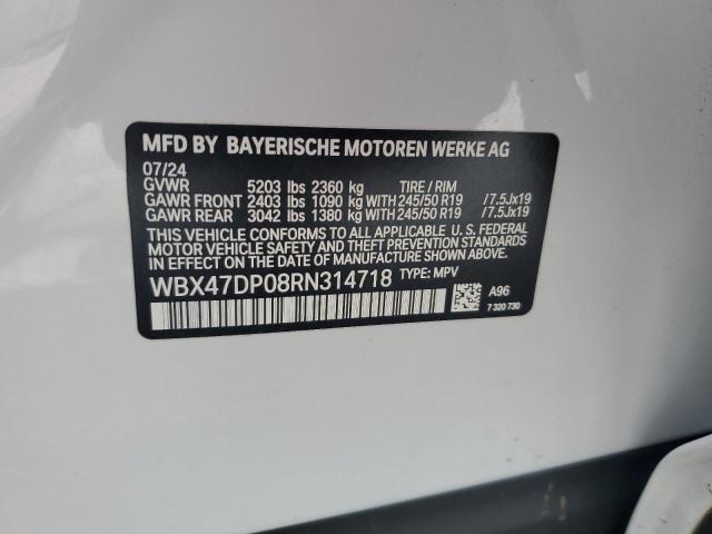 2024 BMW X3 SDRIVE3 - WBX47DP08RN314718