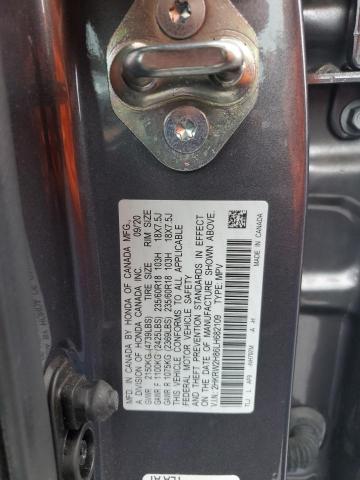 2020 HONDA CR-V EXL - 2HKRW2H86LH682109
