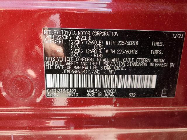 2024 TOYOTA RAV4 LIMIT - JTMD6RFV3RD127242