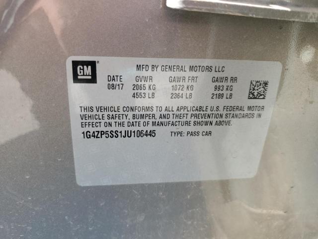 2018 BUICK LACROSSE E 1G4ZP5SS1JU106445