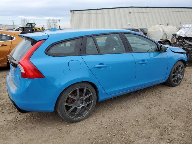 VOLVO V60 POLEST 2017 blue station gas YV1A0MSW6H1371368 photo #4