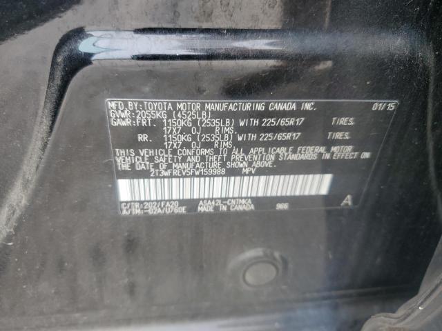 2015 TOYOTA RAV4 XLE - 2T3WFREV5FW159988