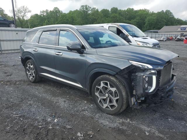 Vin: km8r7dhe8nu483775, lot: 54893785, hyundai palisade calligraphy 20224