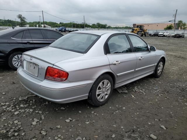 HYUNDAI SONATA GL 2003 silver  gas KMHWF25S63A819815 photo #4