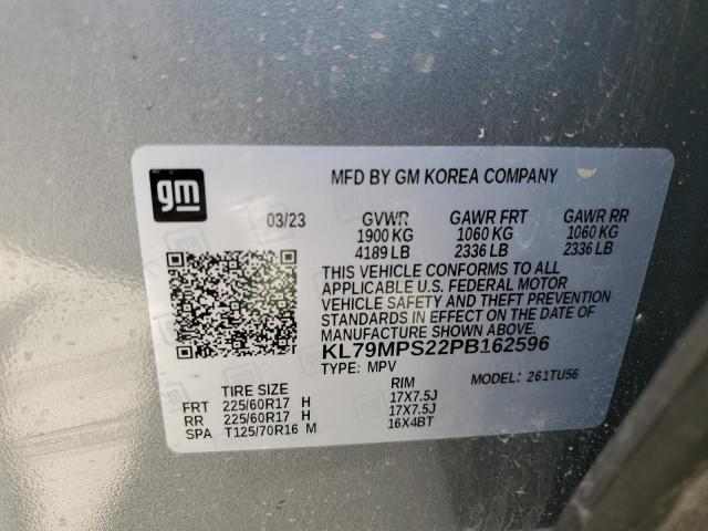 2023 CHEVROLET TRAILBLAZE KL79MPS22PB162596