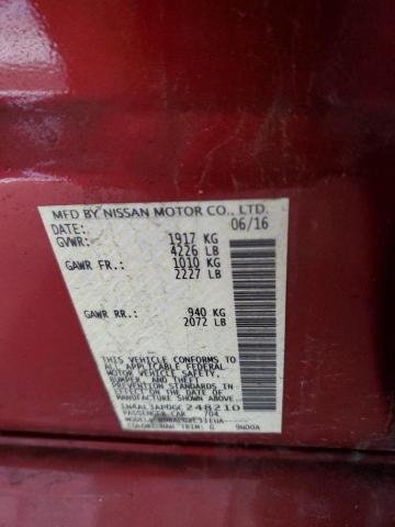 2016 NISSAN ALTIMA 2.5 - 1N4AL3AP0GC248210