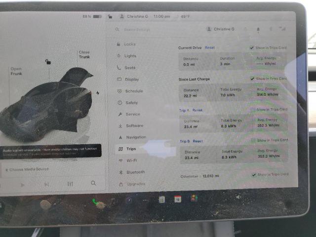 2022 TESLA MODEL Y 7SAYGDEE6NF402126