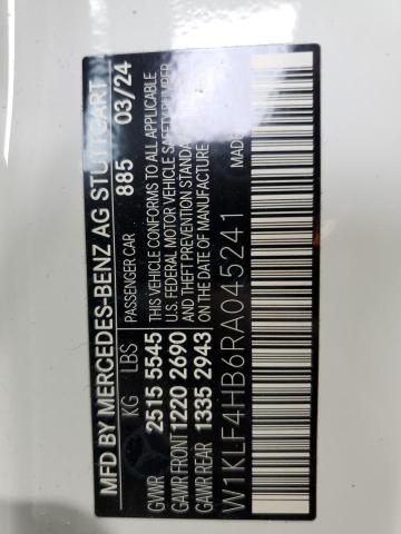 2024 MERCEDES-BENZ E 350 4MAT W1KLF4HB6RA045241