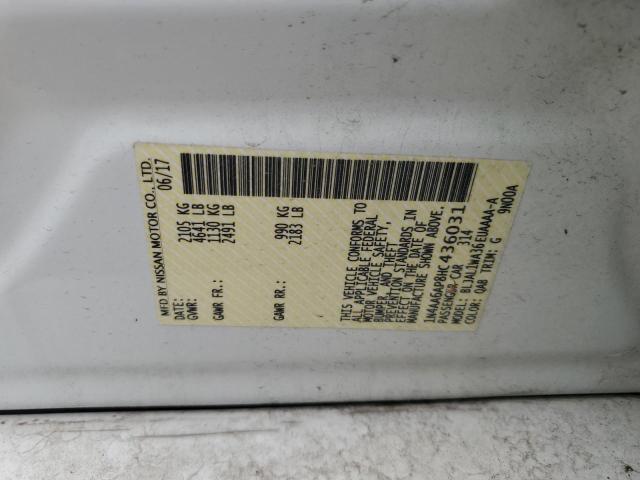 2017 NISSAN MAXIMA 3.5 - 1N4AA6AP8HC436031
