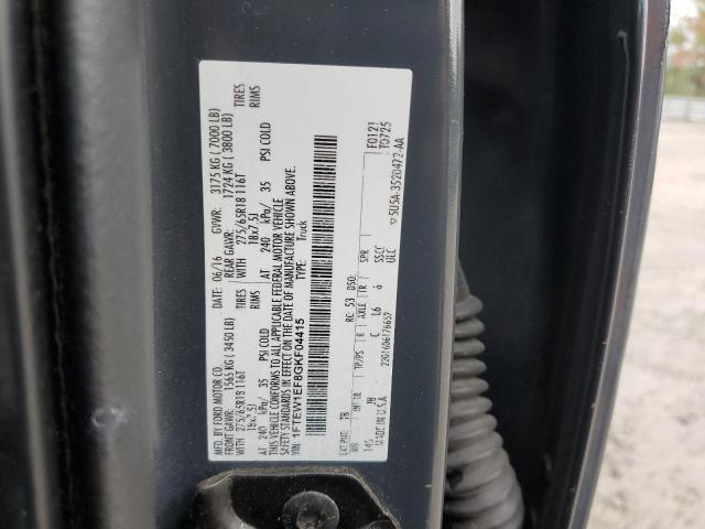 2016 FORD F150 SUPER - 1FTEW1EF8GKF04415